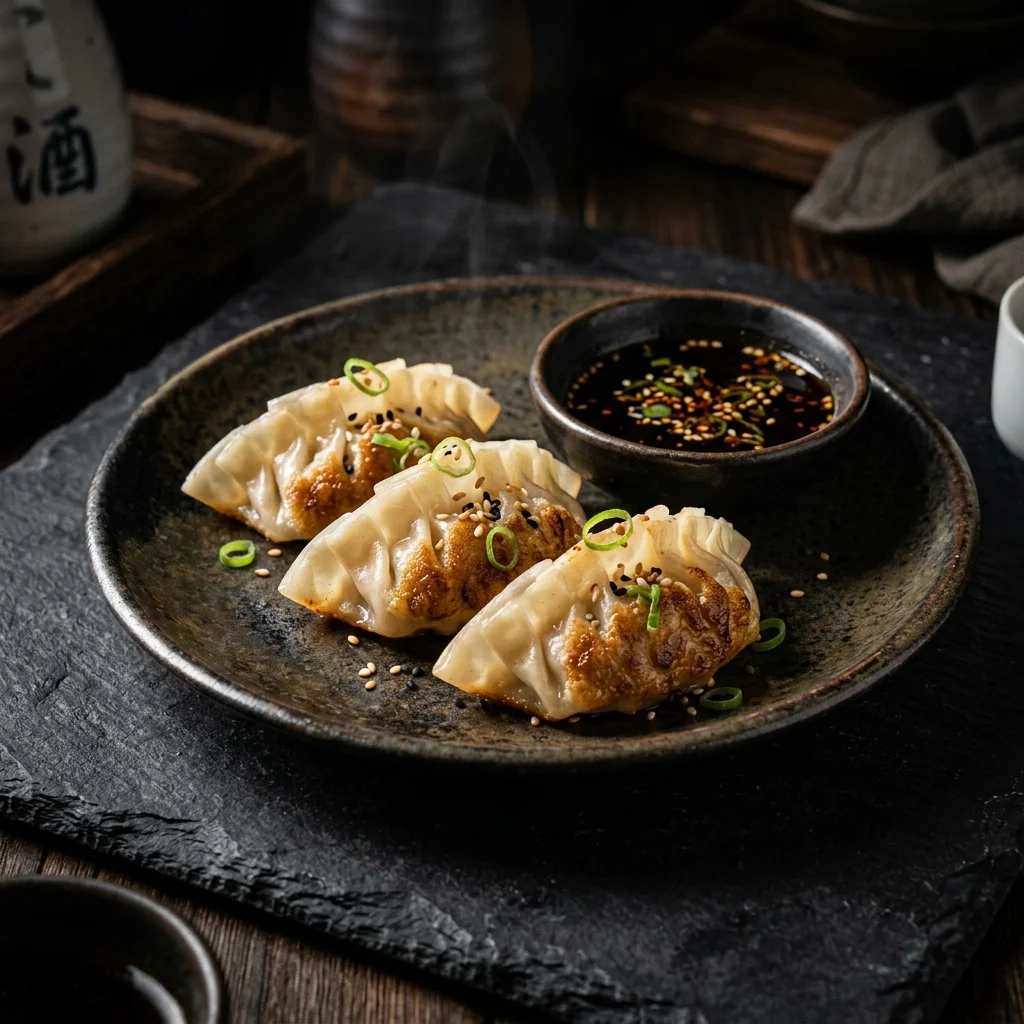 Crispy Gyoza Trio